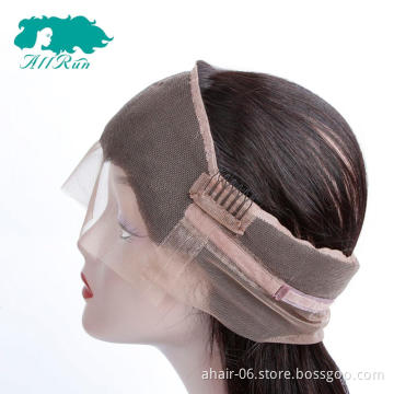human cuticle aligned Malaysian ear to ear 360 lace frontal closures xuchang